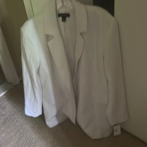 Halogen White Size 1x Blazer